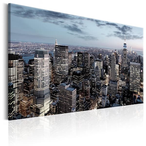 Canvas Tavla - Twilight City 120x80