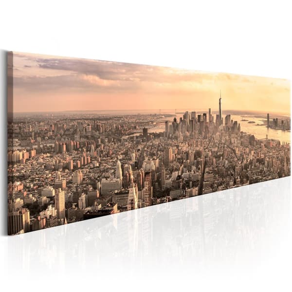 Canvas Tavla - NYC: Urban Beauty 120x40