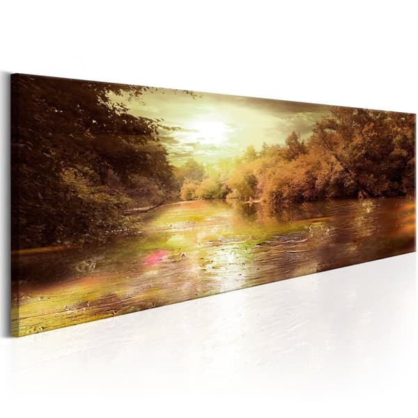 Canvas Tavla - Mysterious Land 135x45