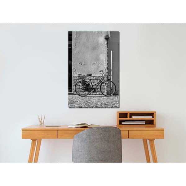 Canvas Tavla - Old Italian Bicycle Vertical
