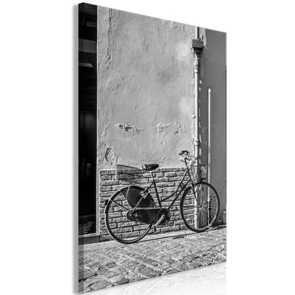 Canvas Tavla - Old Italian Bicycle Vertical 80x120