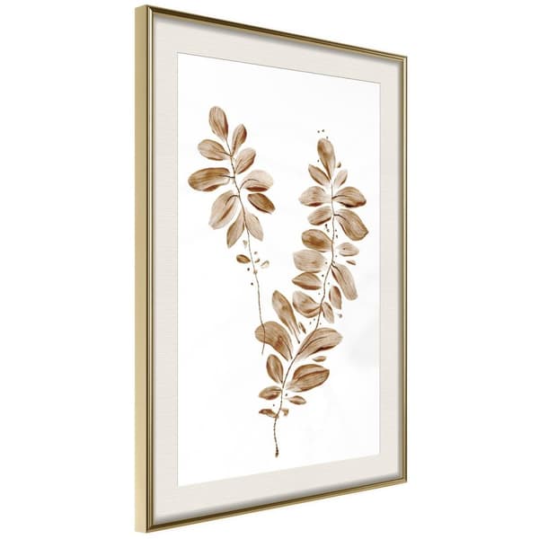 Inramad Poster / Tavla - Botanical Watercolour