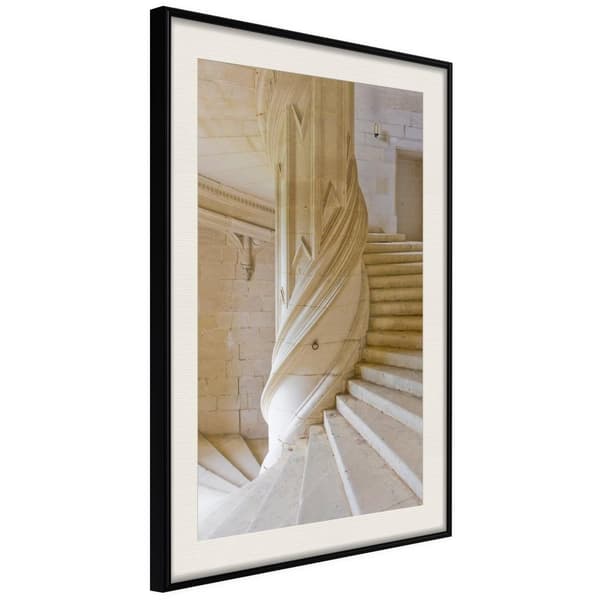 Inramad Poster / Tavla - Winding Entrance
