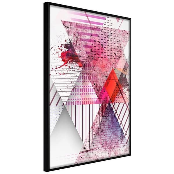 Inramad Poster / Tavla - Patchwork I