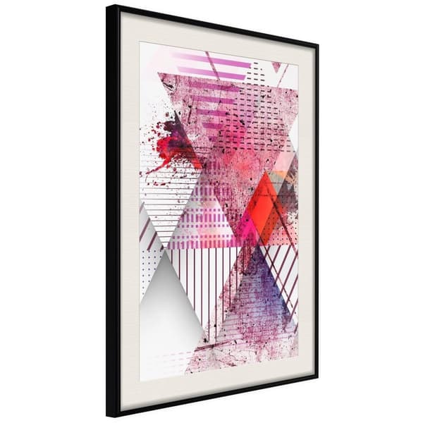 Inramad Poster / Tavla - Patchwork I