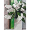 Pikkukuva 2 / 2: Paul Donaghy White Lilac Canvas Print
