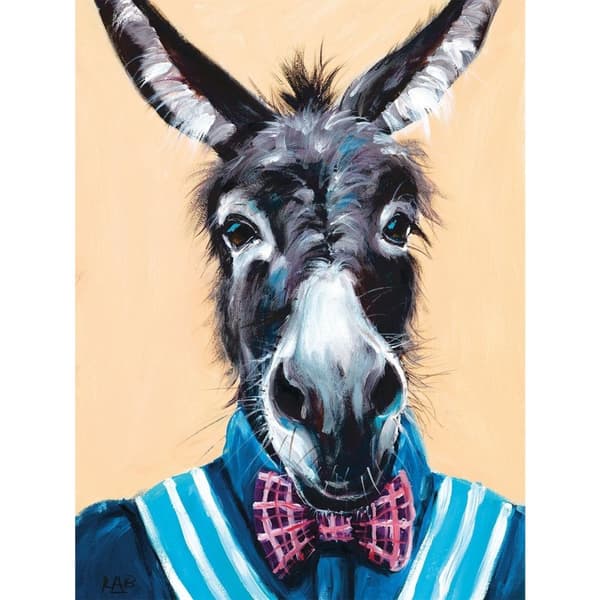Louise Brown Darius Canvas Print