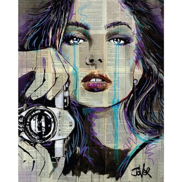Loui Jover Momento Canvas Print