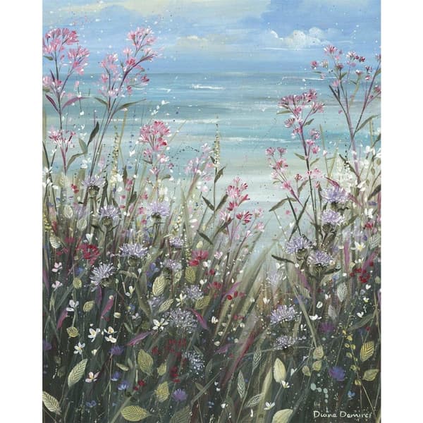 Diane Demirci Coastal Breeze II Canvas Print