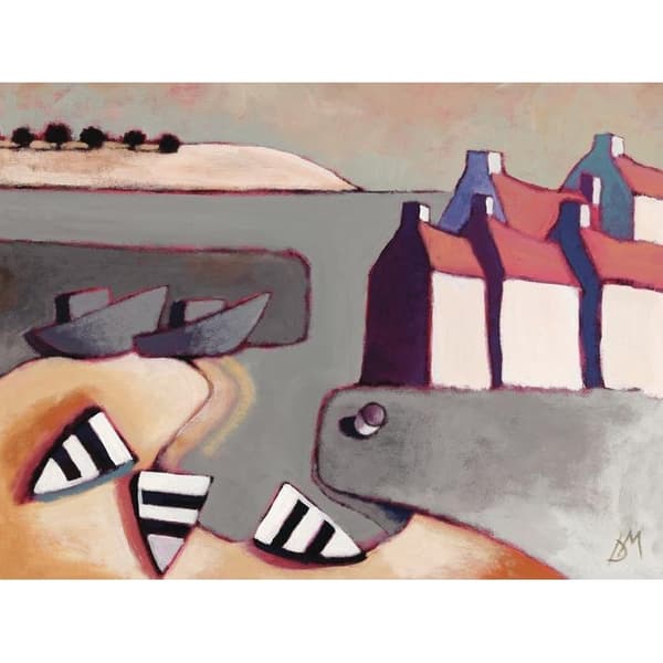 Derek Melville Harbour Inlet Canvas Print