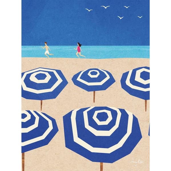 Henry Rivers Parasol Canvas Print