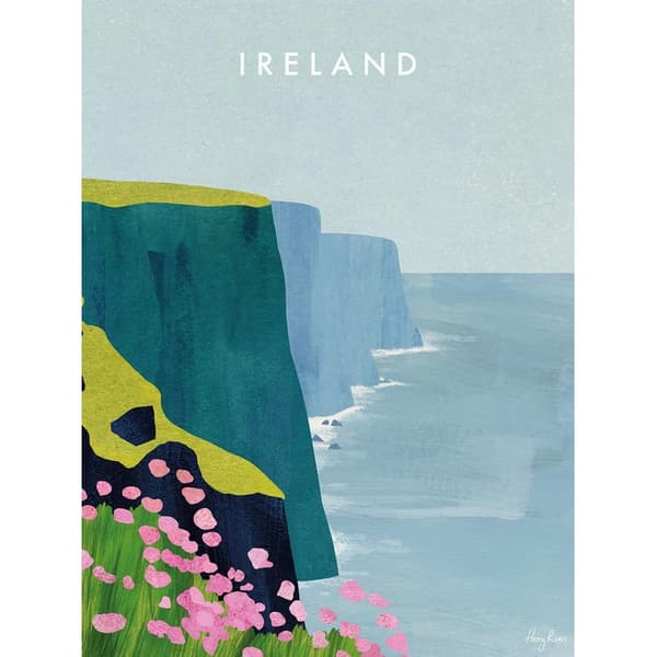 Henry Rivers Ireland Cliffs Of Moher Canvas Print