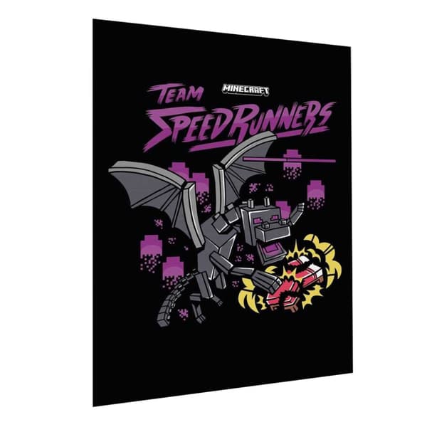 Minecraft Team Speedrunners Canvas Print