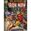 Miniatyrbilde 1 av 2: Iron Man Submariner Canvas Print