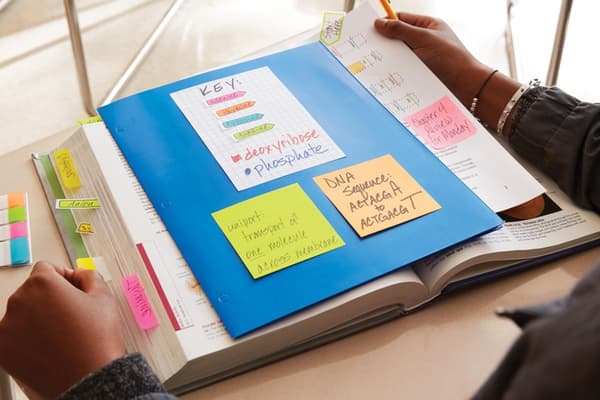 Notes POST-IT Energetic 76x127mm 6st