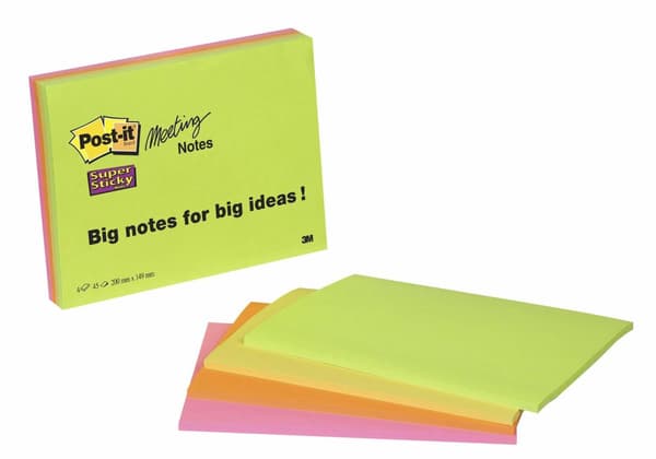 Notes POST-IT SS Meeting Notes 149x98mm 4st