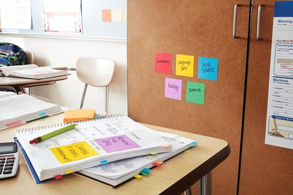 Notes POST-IT SS kub Rainbow 76x76mm