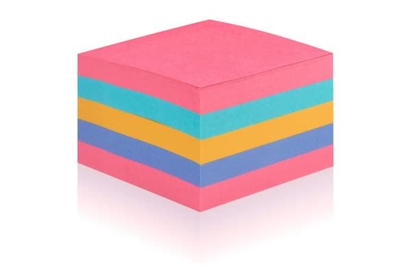Notes POST-IT SS kub Rainbow 76x76mm