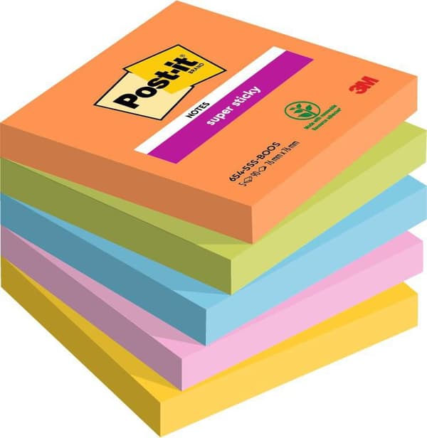 Notes POST-IT SS Boost 76x76 5/fp