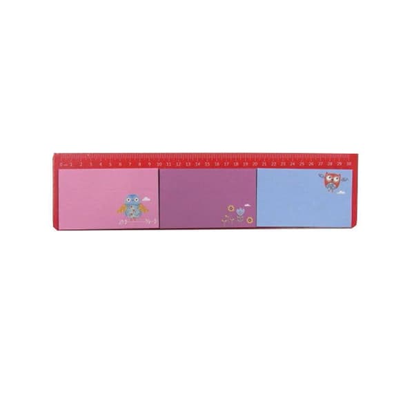Alannahs Owl Sticky Notes Set (Pack of 4)