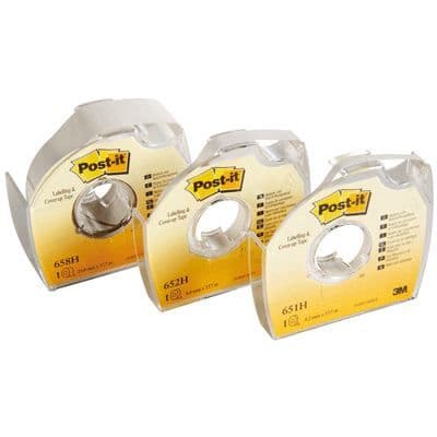 Flytbar postit-tejp 25mmx 17,7m