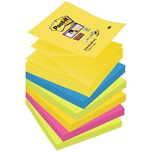 Bloc-notes - POST-IT - Rio - 6-pack - Super Sticky - 76 x 76 mm