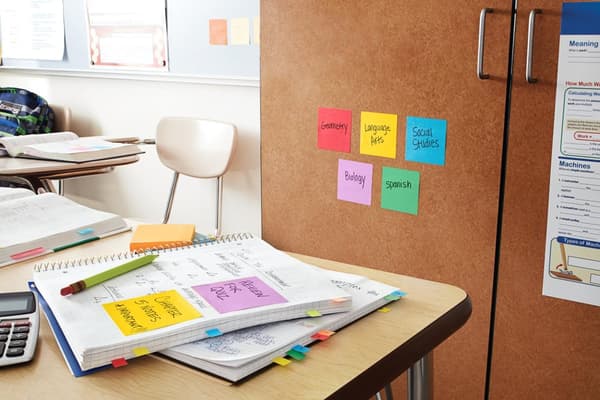 Notes POST-IT SS Rainbow76x76mm 12st