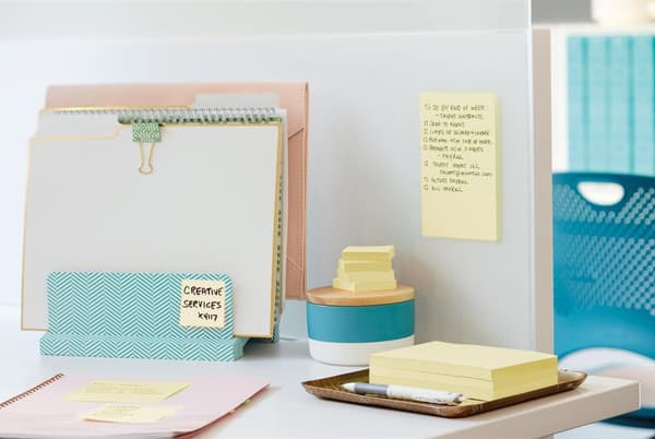 Notes POST-IT SS 76x76mm gul 12st