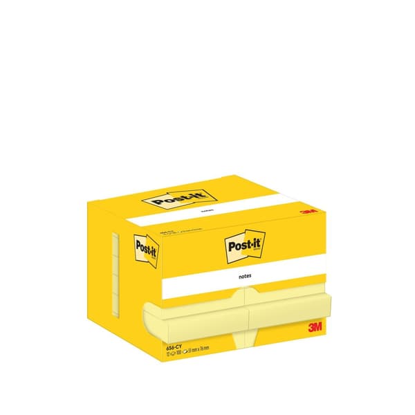 Notes POST-IT 51x76mm gul 12st