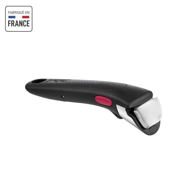 TEFAL INGENIO Avtagbart handtag Svart, Stapelbar, Avtagbar, Säkerhetslås 3 punkter, 10 års garanti, Expertis L9863302