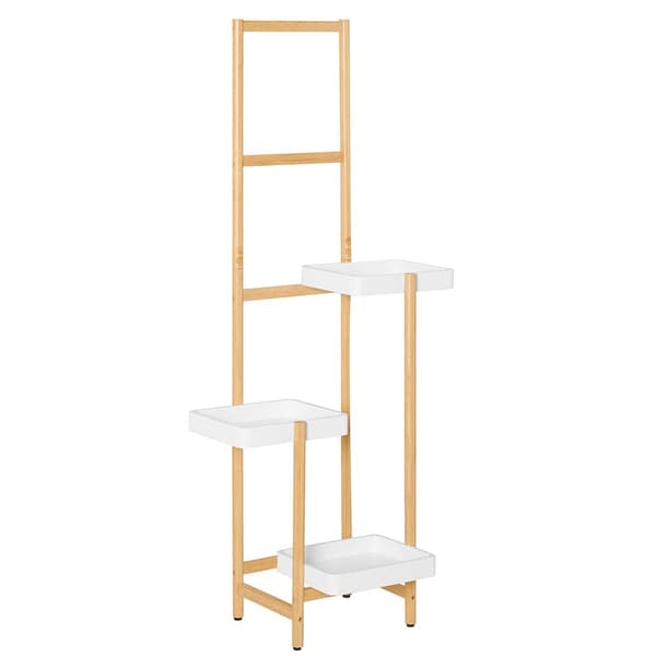 Plante Stand, STR13-WN, 31x27x130 cm, Brun