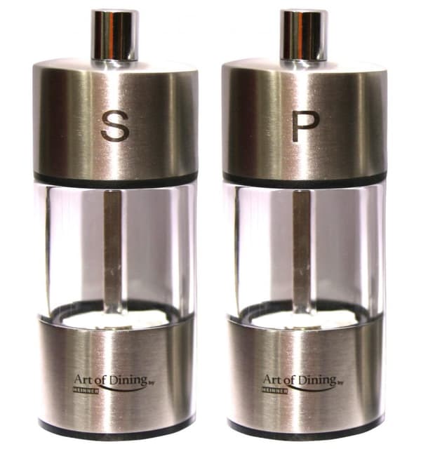 SET 2 RASNITE SARE & PIPER, INOX,  9 CM