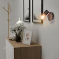 Miniatyrbilde 2 av 10: vidaXL Vegglamper 2 stk med 2 LED-glødepærer 8 W