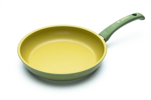 ILLA OL6328, Rund, Allmän matlagning, Grön, Oliv, Keramiska, gas, halogen, Induktion, Gjutjärnsplattor, Italien, 28 cm