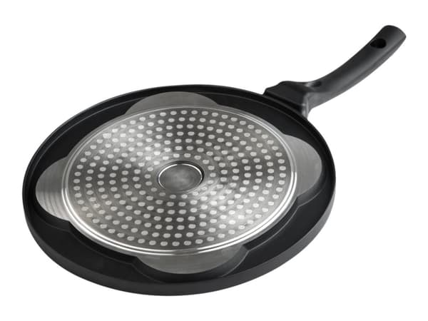 Lamart by Piere Lamart CREPE - Pannkakspanna - 26 diameter x 3 cm - hål 4 - nonstick-beläggning - svart