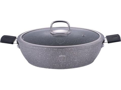 Berlinger Haus BH/1158N, 3,8 l, Rund, Grå, Aluminium, Sort, Silikon, Rustfritt stål