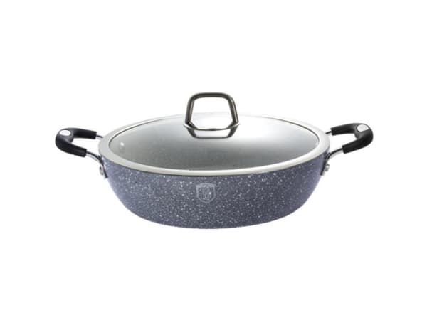 Berlinger Haus BH/1158N, 3,8 l, Rund, Grå, Aluminium, Sort, Silikon, Rustfritt stål