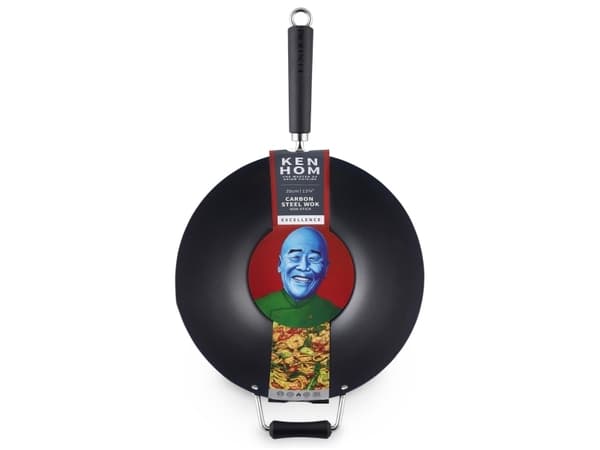 Ken Hom Excellence, Rund, Wok-/stekepanne, Svart, 1,5 mm, Fenol, 6 person(er)