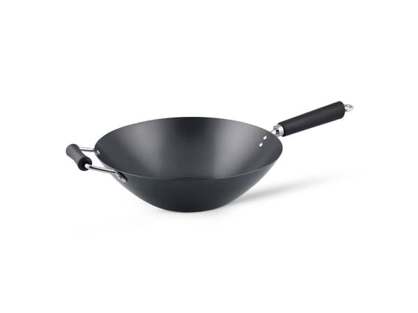 Ken Hom Excellence, Rund, Wok-/stekepanne, Svart, 1,5 mm, Fenol, 6 person(er)