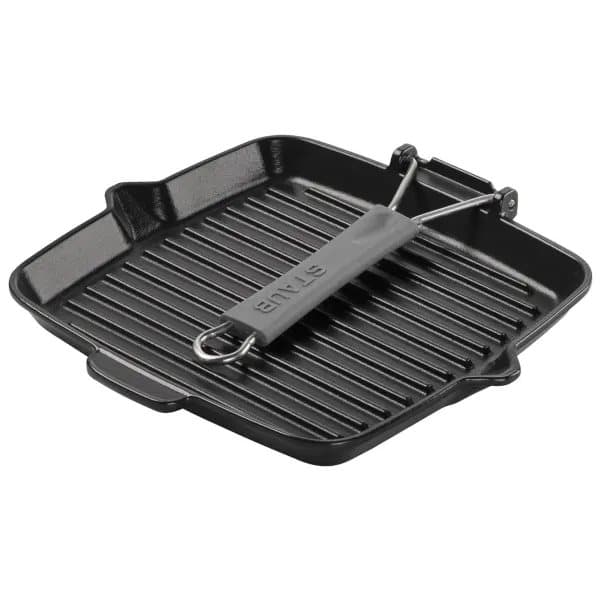 Staub 40509-344-0, Kvadrat, Stekpanna, Svart, Emalj, -20 °C, 240 °C