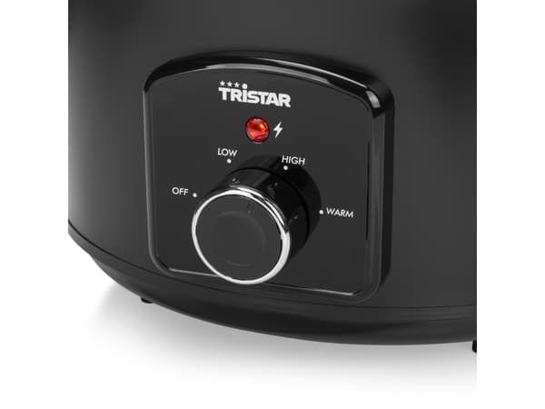Tristar VS-3915, 3,5 l, Sort, Rotasjon, 4 person(er), Rustfritt stål, Glass