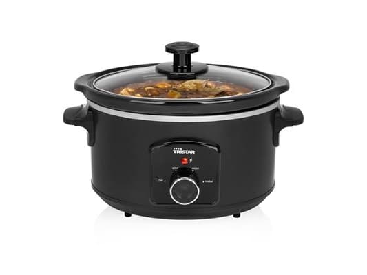 Tristar VS-3915, 3,5 l, Sort, Rotasjon, 4 person(er), Rustfritt stål, Glass