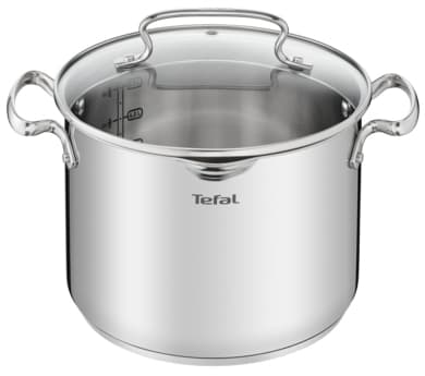 Tefal DUETTO+ G71979, Rund, Rustfritt stål, Rustfritt stål, Rustfritt stål, Keramisk, Gass, Halogen, Induksjon, Forseglet Plate, 250 °C