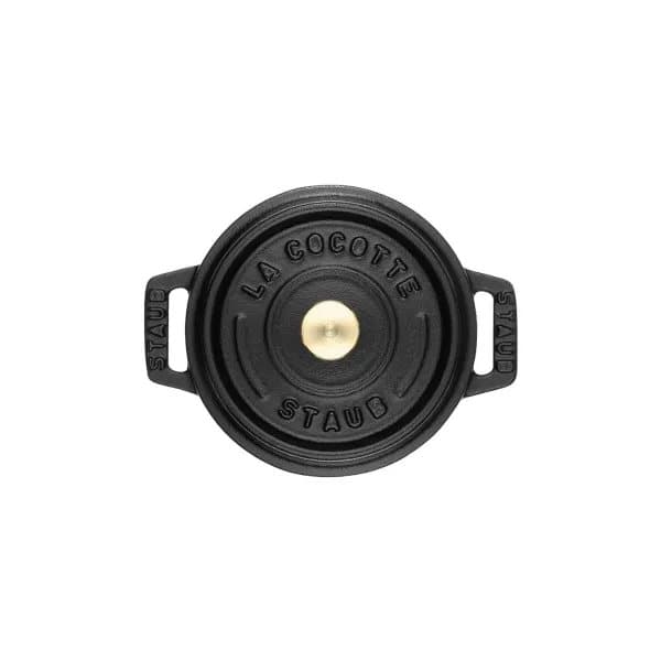 Staub Minis, En stekpanna, Svart, Gjutjärn, 0,25 l, 10 cm, 700 g