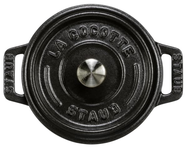 Staub Minis, En stekpanna, Svart, Gjutjärn, 0,25 l, 10 cm, 700 g