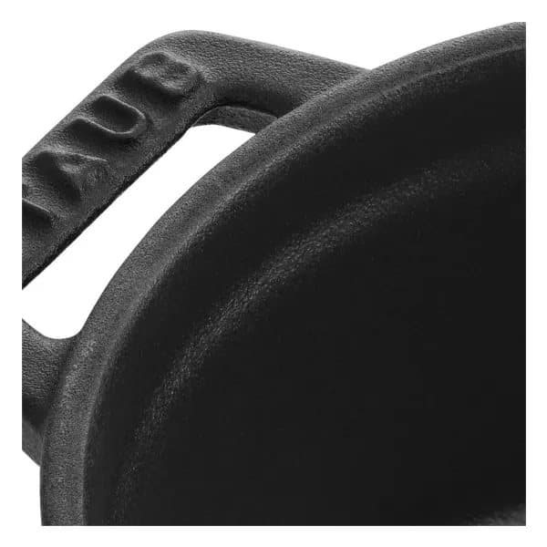Staub Minis, En stekpanna, Svart, Gjutjärn, 0,25 l, 10 cm, 700 g
