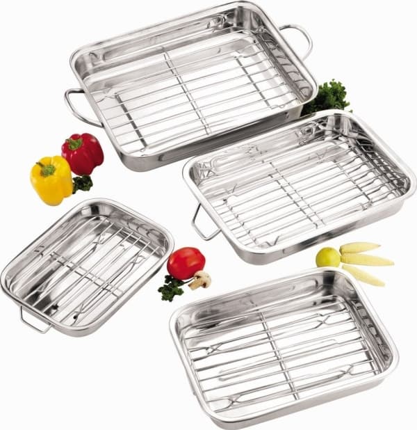 Berlinger Haus STEKEPANNE MED STÅL MED SKINNE 35cm KH-1377