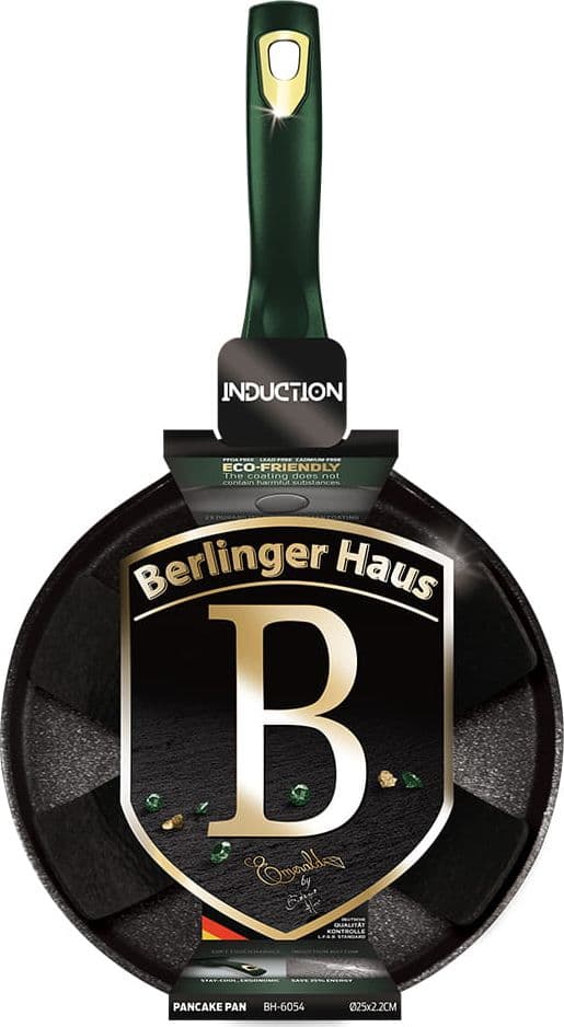 Frying pan Berlinger Haus PAN FOR PANCAKES 25CM BERLINGER HAUS METALLIC LINE EMERALD BH-6054