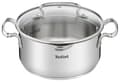 Miniatyrbilde 1 av 5: Tefal DUETTO+ G7194455, Rund, Rustfritt stål, Rustfritt stål, Keramisk, Gass, Halogen, Induksjon, Forseglet Plate, 250 °C, Glass