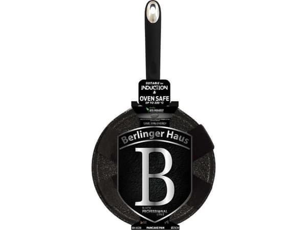 Berlinger Haus Frying Pan 25 cm PANCAKER BERLINGER HAUS BLACK PROFESSIONAL LINE BH-6128